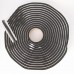 Лента-герметик с каучуковым уплотнителем APP-Butyltape черная (валик), 8мм*6м
